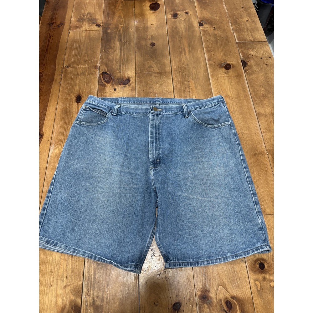 Wrangler Men's‎ Relaxed Fit Denim Shorts Size 42 Blue 100% Cotton Comfort Jeans